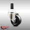 Service Caster 3 Inch 316SS Soft Rubber Wheel Swivel 1-1/8 Inch Expanding Stem Caster SCC SCC-SS316EX20S314-SRS-118 - alternate 2